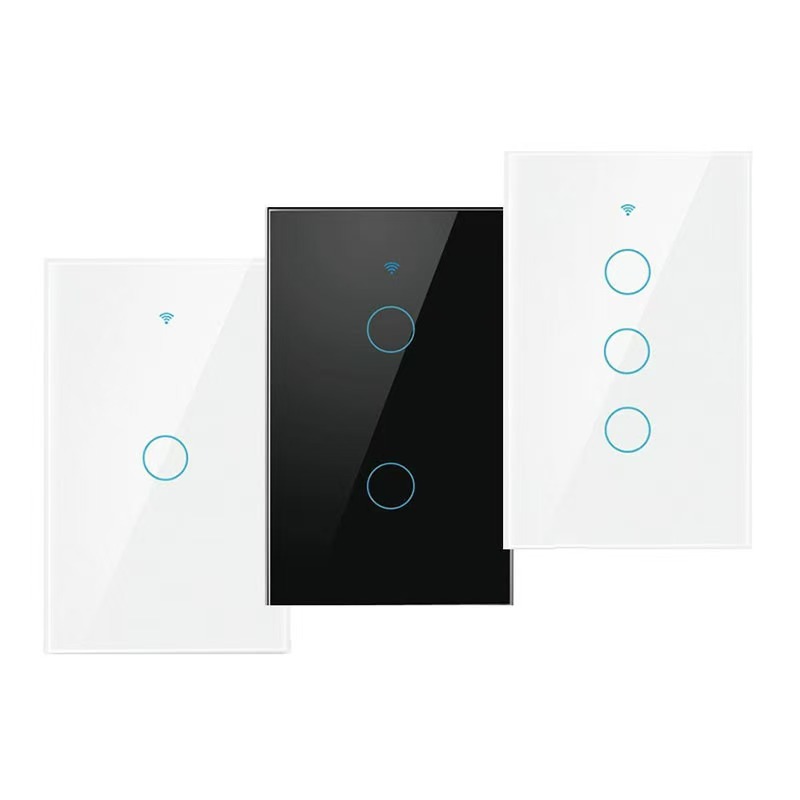 สวิตช์ไฟแบบสัมผัสมาตรฐานอเมริก - Smart Home Voice Control บทวิจารณ์และราคา