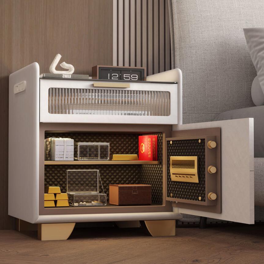 โต๊ะข้างเตียงไม้แผ่นหินน้ำหนัก - Smart Home Hotel บทวิจารณ์และราคา