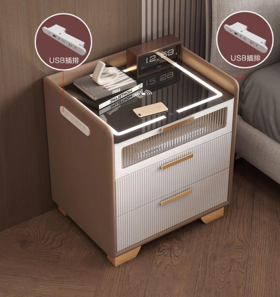 โต๊ะข้างเตียงไม้แผ่นหินน้ำหนัก - Smart Home Hotel บทวิจารณ์และราคา