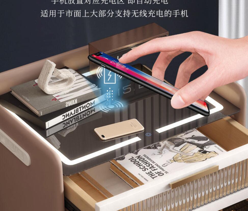 โต๊ะข้างเตียงไม้แผ่นหินน้ำหนัก - Smart Home Hotel บทวิจารณ์และราคา