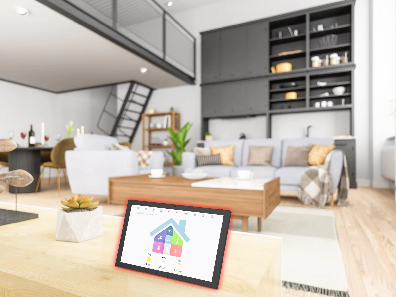 แผงควบคุมบ้านอัจฉริยะระบบแอนดร - Smart Home Control บทวิจารณ์และราคา